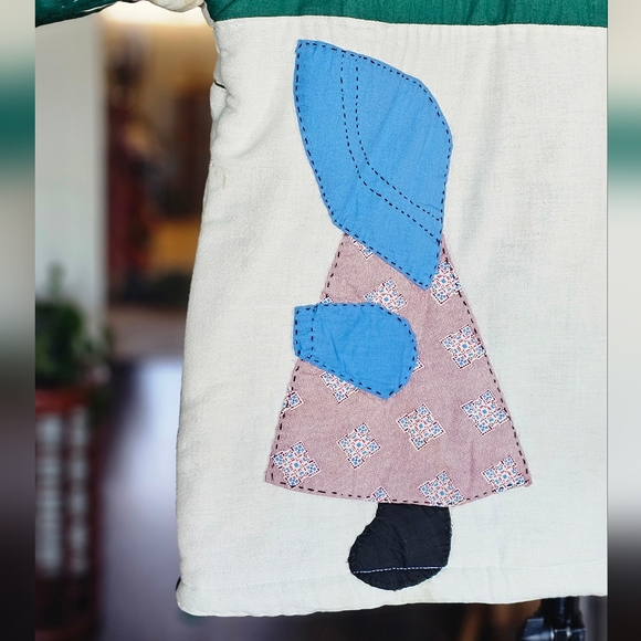 Psychic Outlaw Handmade Colorful Patchwork Pullover - Picture 7 of 10